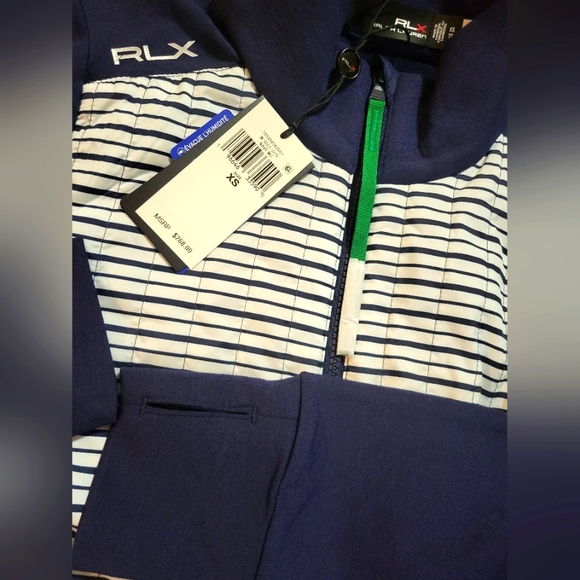 RLX Ralph Lauren-Quilted Hybrid Zip Jacket - Picture 6 of 6